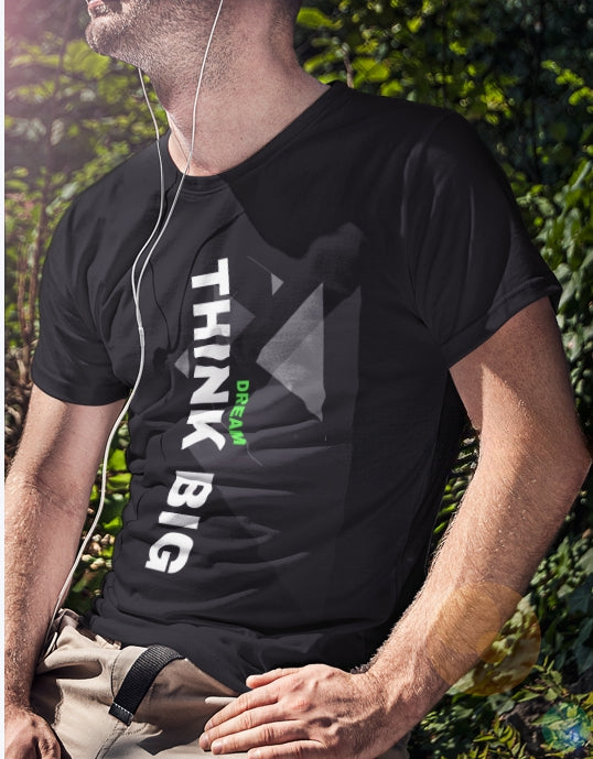 Think Big Dream Big | Men’s Classic Crew T-Shirt