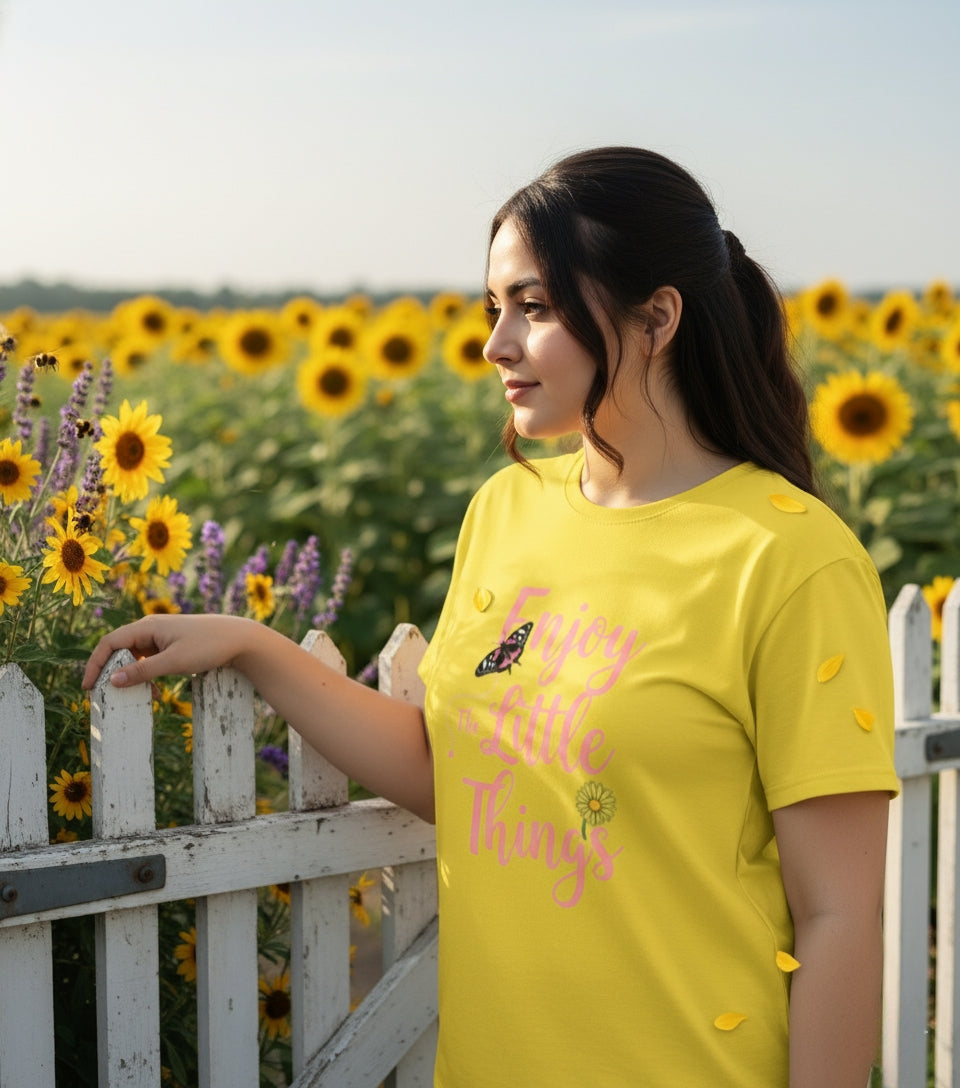 Positive Vibes Tee | Women’s Classic Crew T-Shirt