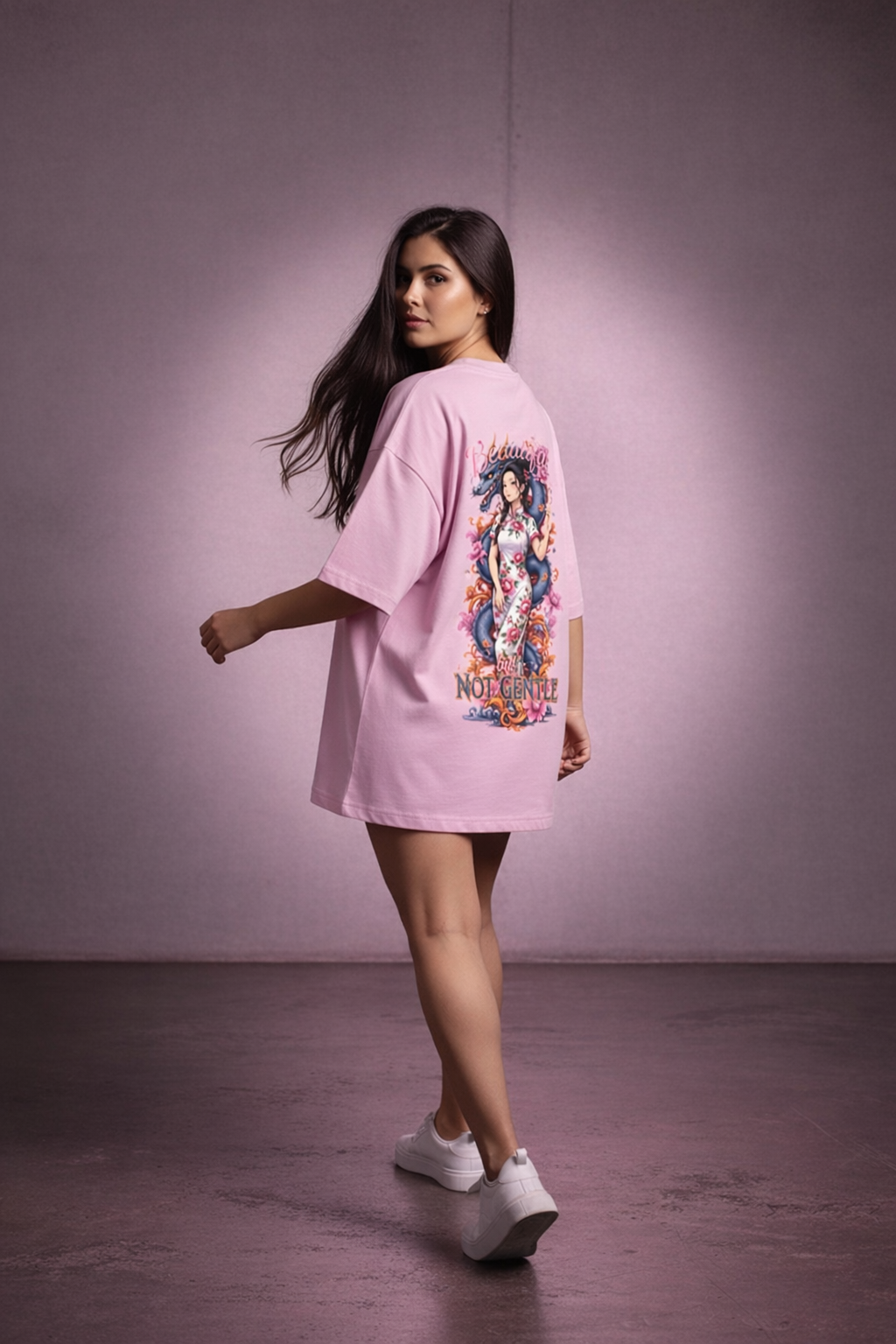 Heavyweight Oversized Cotton T-Shirt   THE DISRUPTION SET