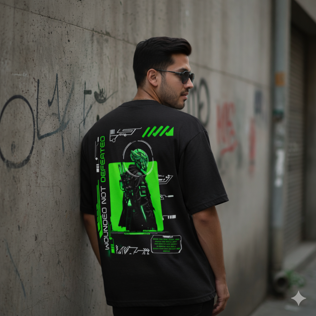 Heavyweight Oversized Cotton T-Shirt   THE DISRUPTION SET (Copy)