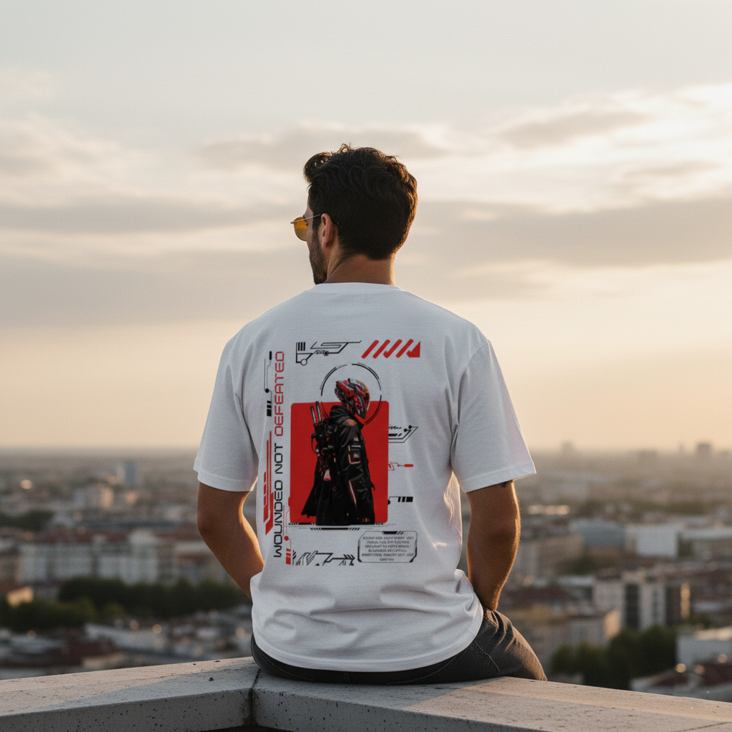 Heavyweight Oversized Cotton T-Shirt   THE DISRUPTION SET