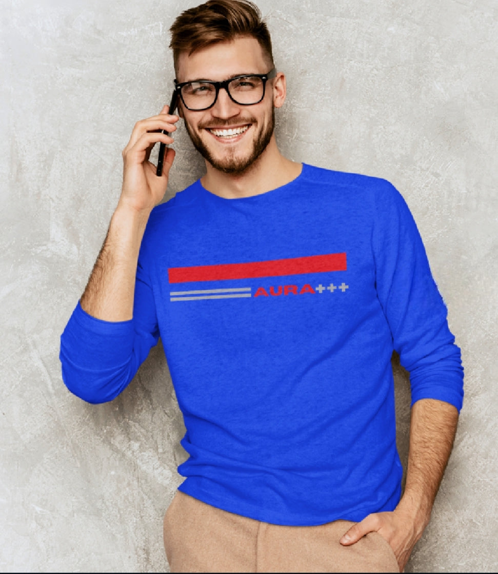 AURA+++ Men's Full-Sleeve T-Shirt