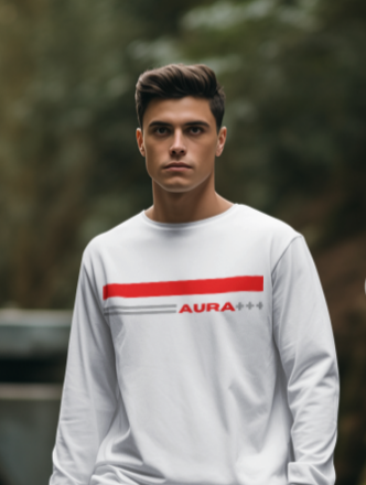 AURA+++ Men's Full-Sleeve T-Shirt