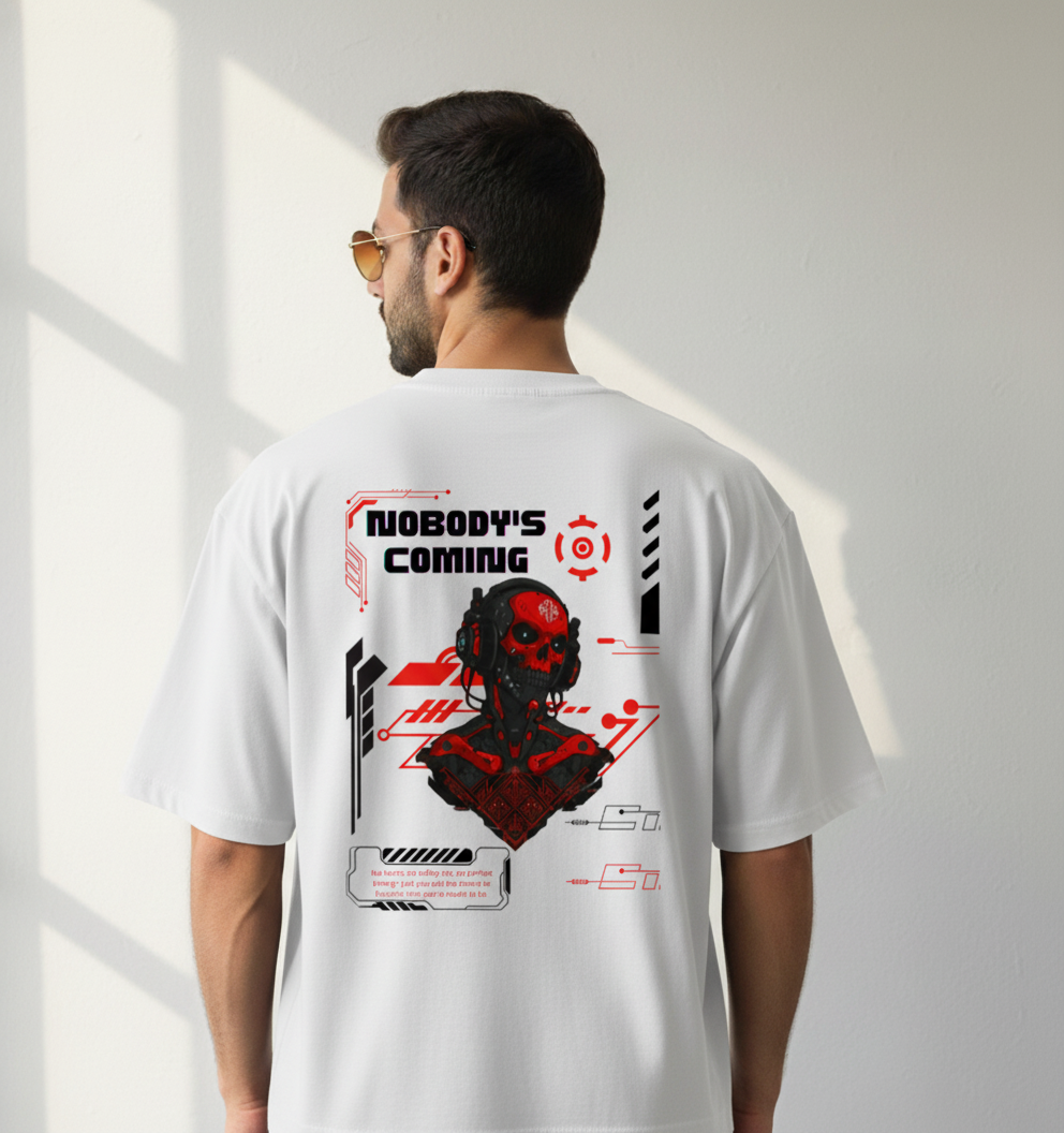 Heavyweight Oversized Cotton T-Shirt   THE DISRUPTION SET (Copy)