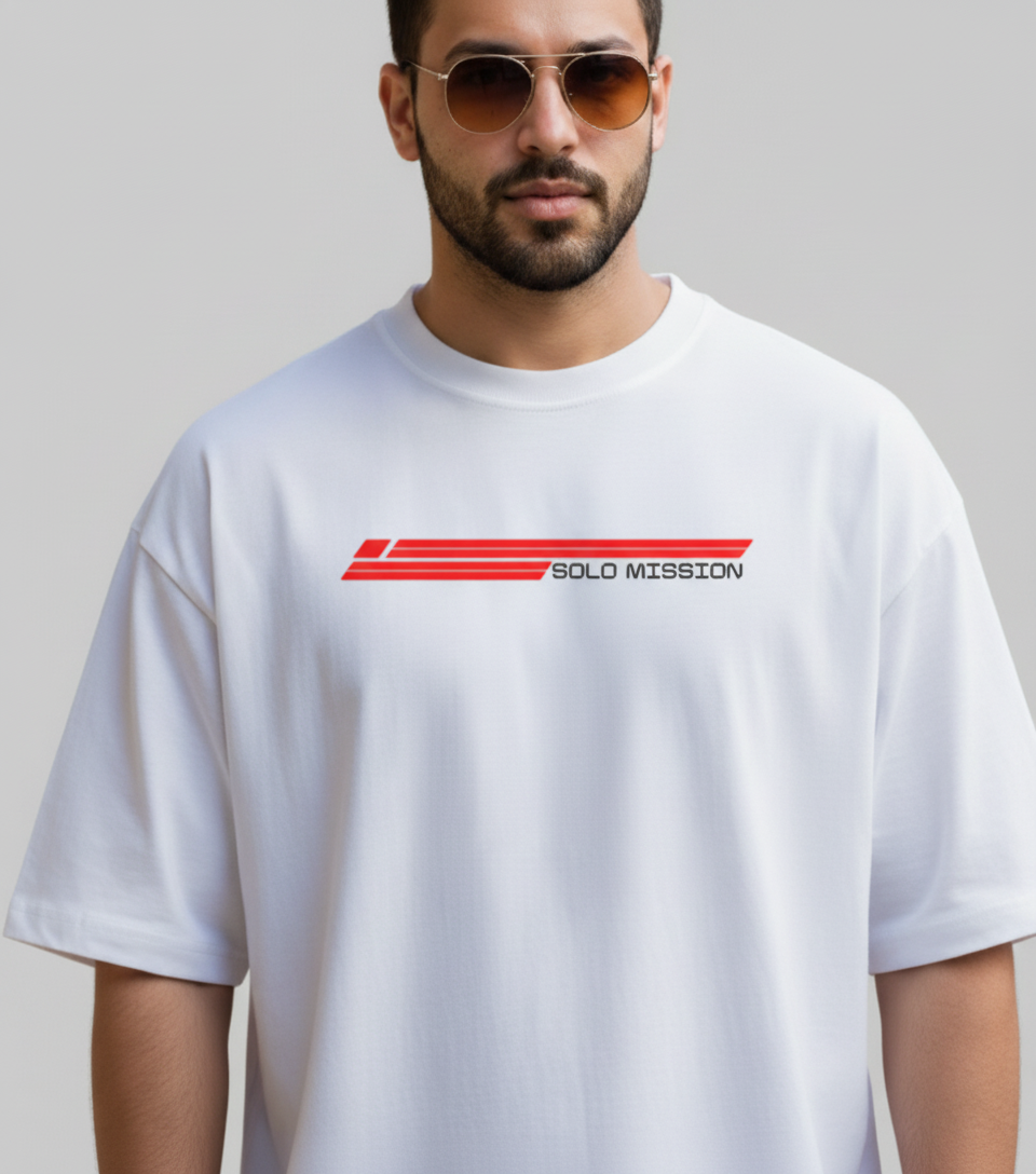 Heavyweight Oversized Cotton T-Shirt   THE DISRUPTION SET (Copy)