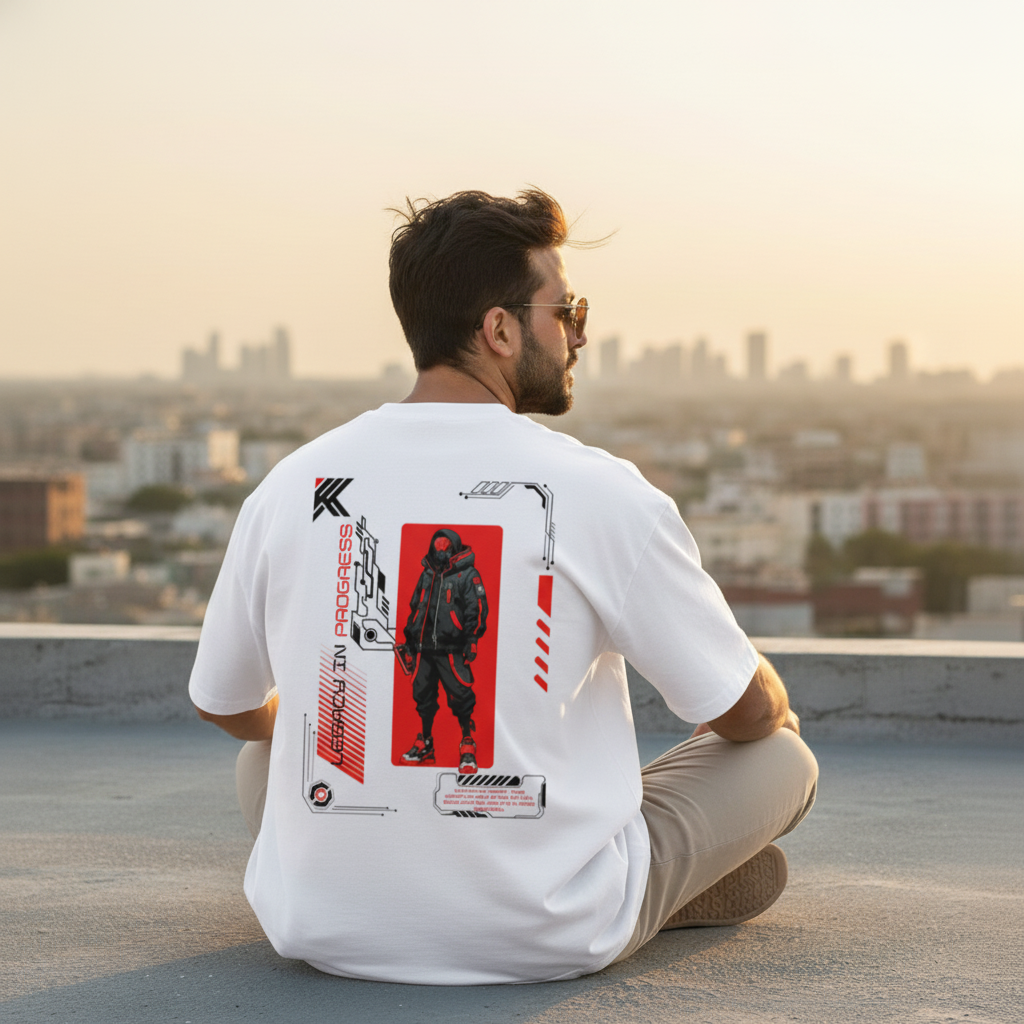 Premium Oversized Cotton T-Shirt – Effortless Style, Superior Comfort