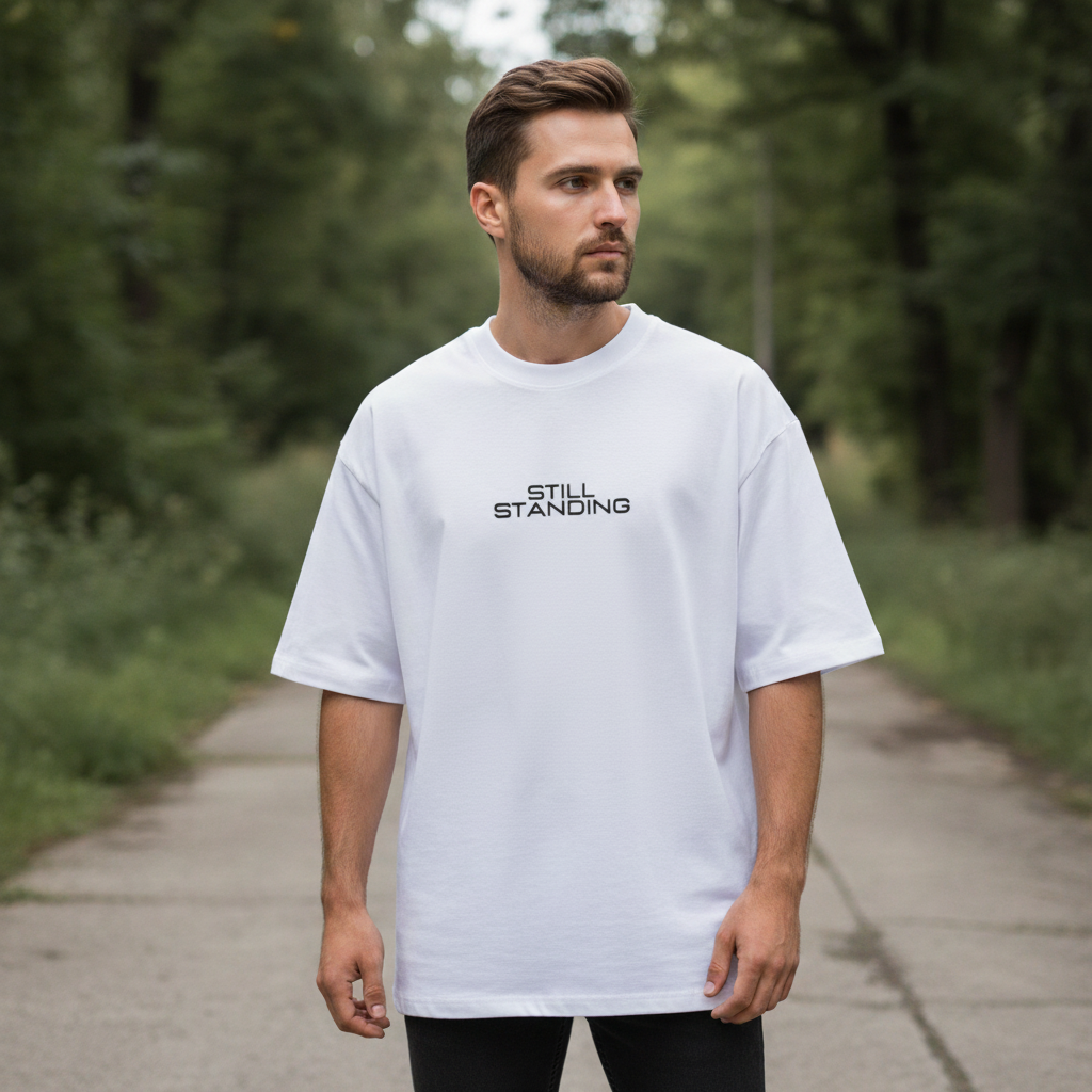 Premium Oversized Cotton T-Shirt – Effortless Style, Superior Comfort
