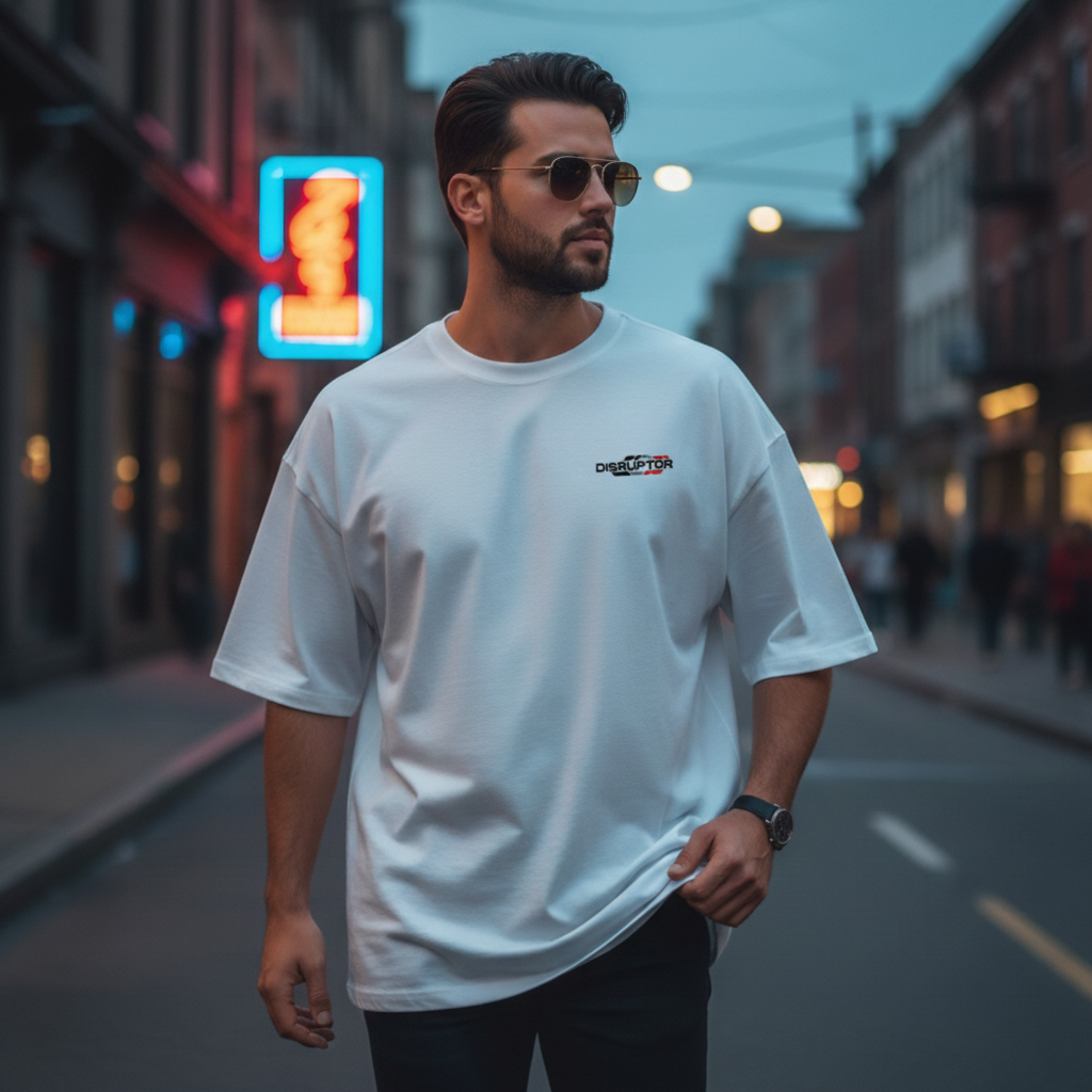 Premium Oversized Cotton T-Shirt – Effortless Style, Superior Comfort