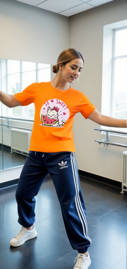 Xensco “So Sweet” Kitty Tee | Women’s Classic Crew